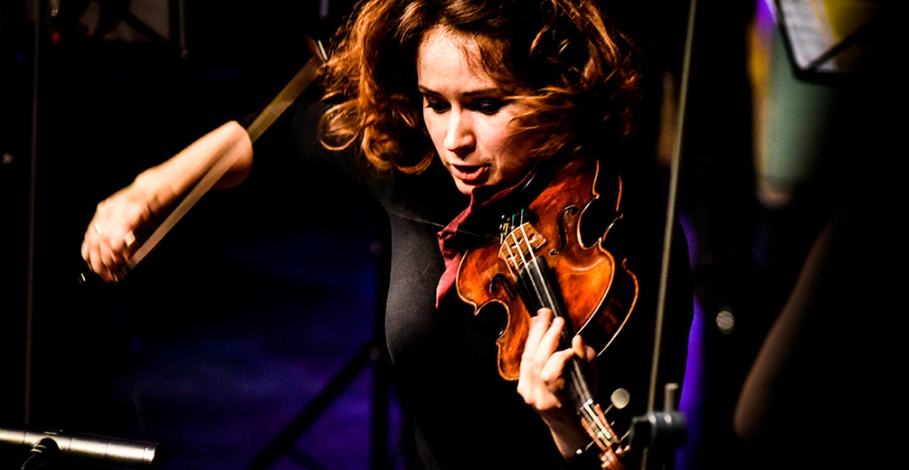 La violoniste Patricia Kopatchinskaja  © Lukas Fierz